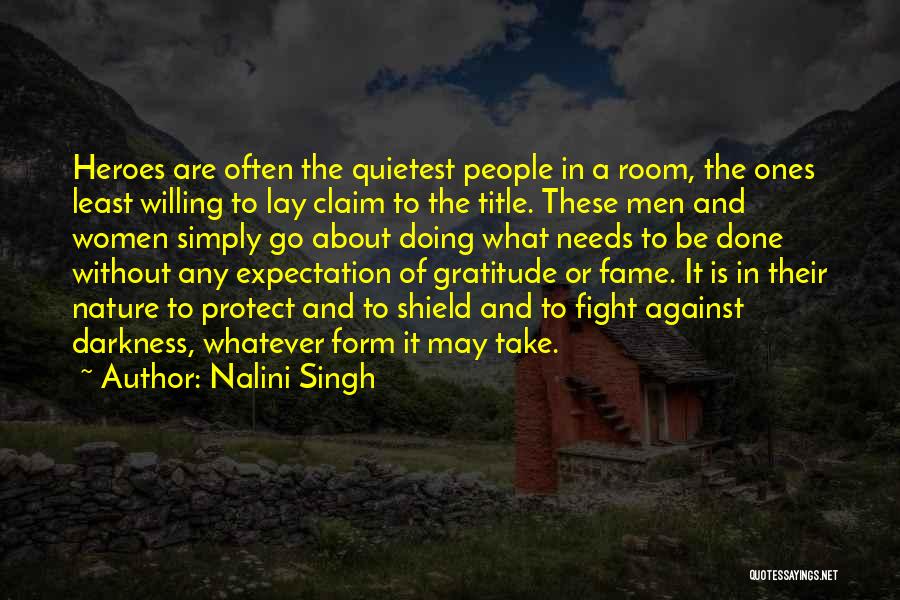 Gratitude For Nature Quotes By Nalini Singh