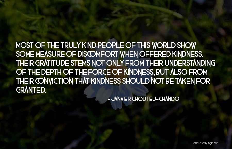 Gratitude For People Quotes By Janvier Chouteu-Chando Gratitude For People Quotes By Janvier Chouteu-Chando