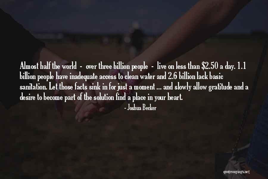 Gratitude For People Quotes By Joshua Becker Gratitude For People Quotes By Joshua Becker