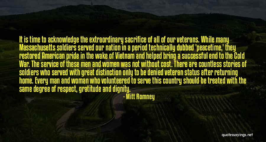 Gratitude For Veterans Quotes By Mitt Romney Gratitude For Veterans Quotes By Mitt Romney