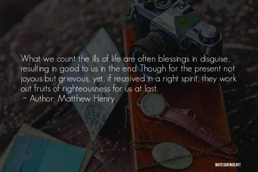 Gratitude For Work Quotes By Matthew Henry