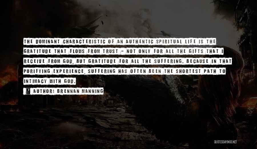 Gratitude In Life Quotes By Brennan Manning