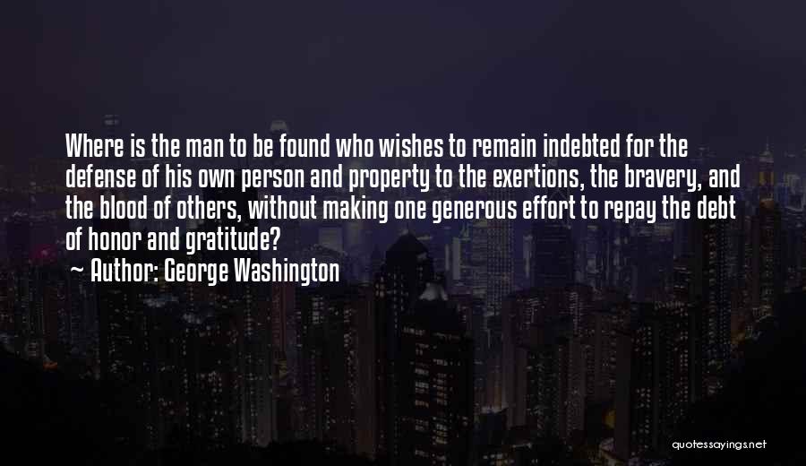 Gratitude Others Quotes By George Washington