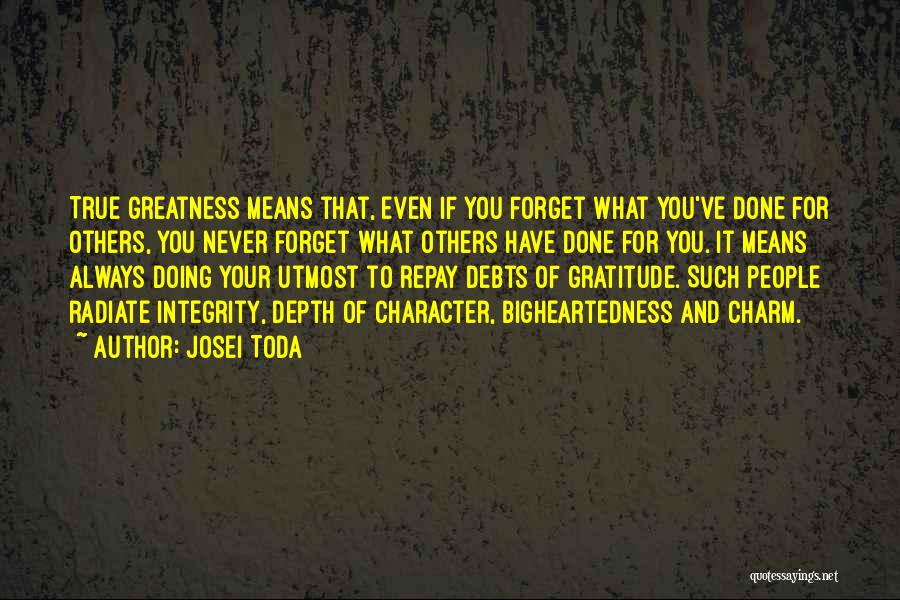 Gratitude Others Quotes By Josei Toda