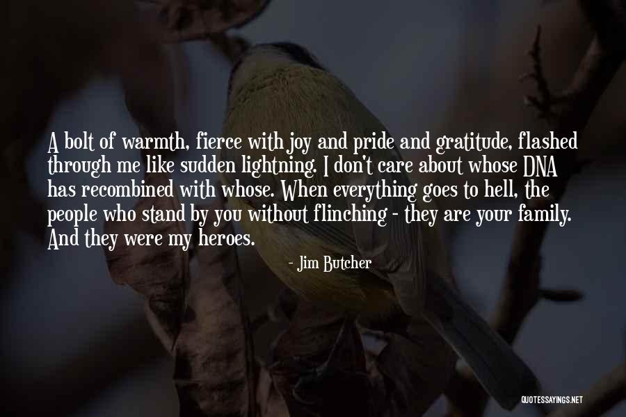 Gratitude To Family Quotes By Jim Butcher Gratitude To Family Quotes By Jim Butcher