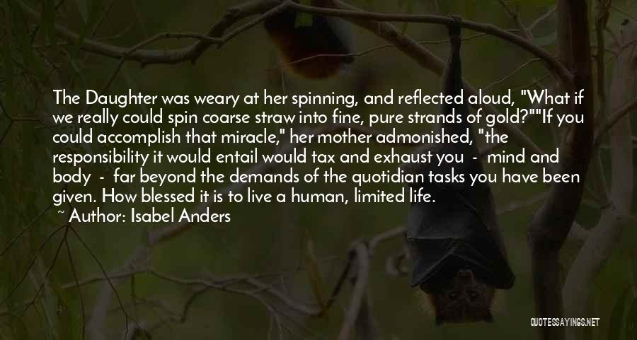 Gratitude To Mother Quotes By Isabel Anders