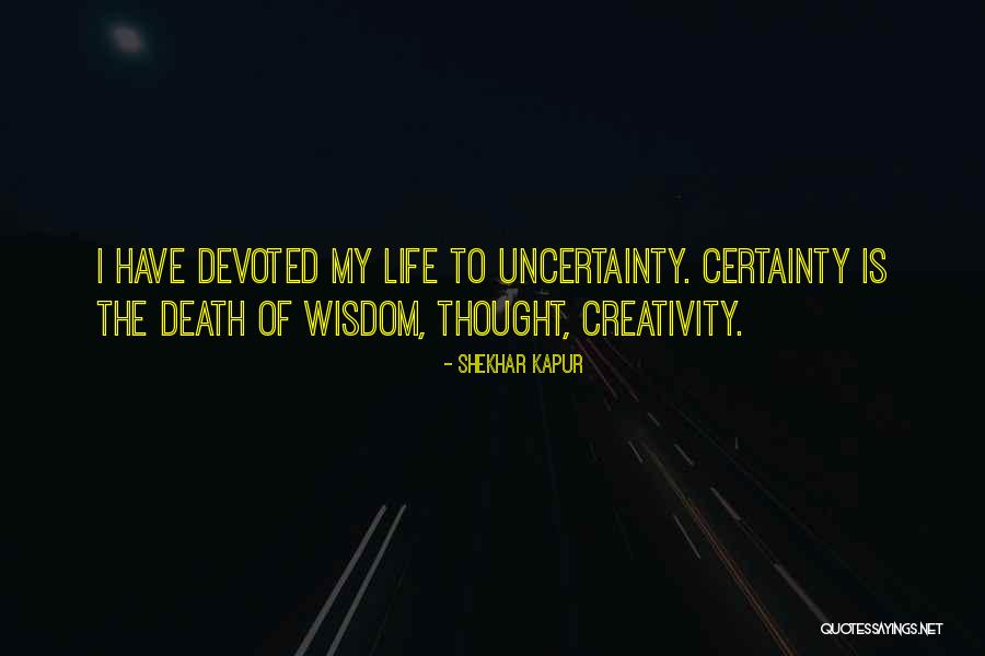 Gratitute Quotes By Shekhar Kapur Gratitute Quotes By Shekhar Kapur