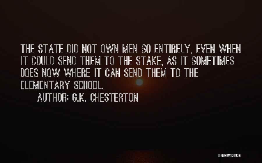 Grattacielo Regione Quotes By G.K. Chesterton