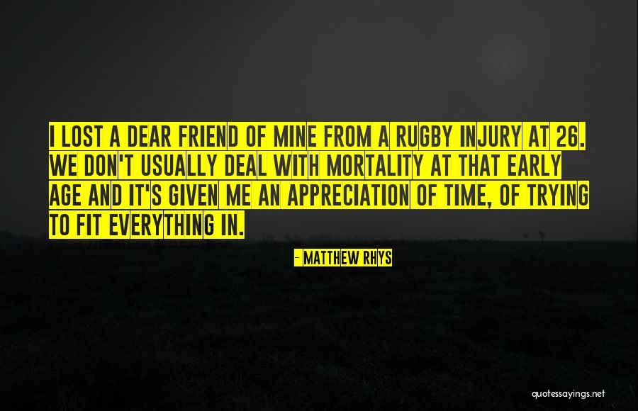 Gravador Quotes By Matthew Rhys Gravador Quotes By Matthew Rhys