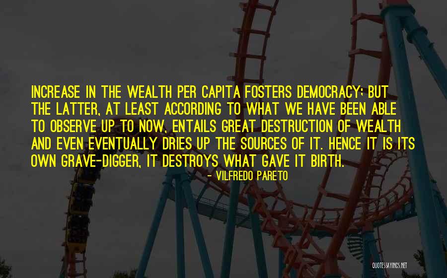 Grave Digger Quotes By Vilfredo Pareto