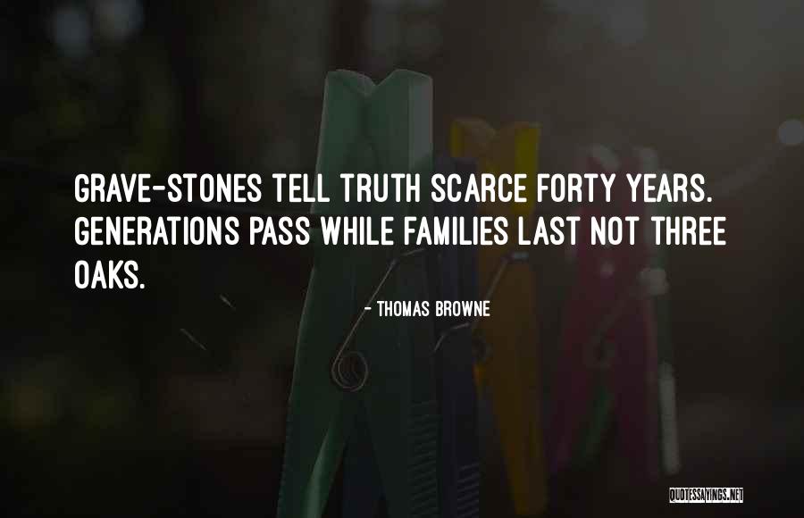 Grave Stones Quotes By Thomas Browne
