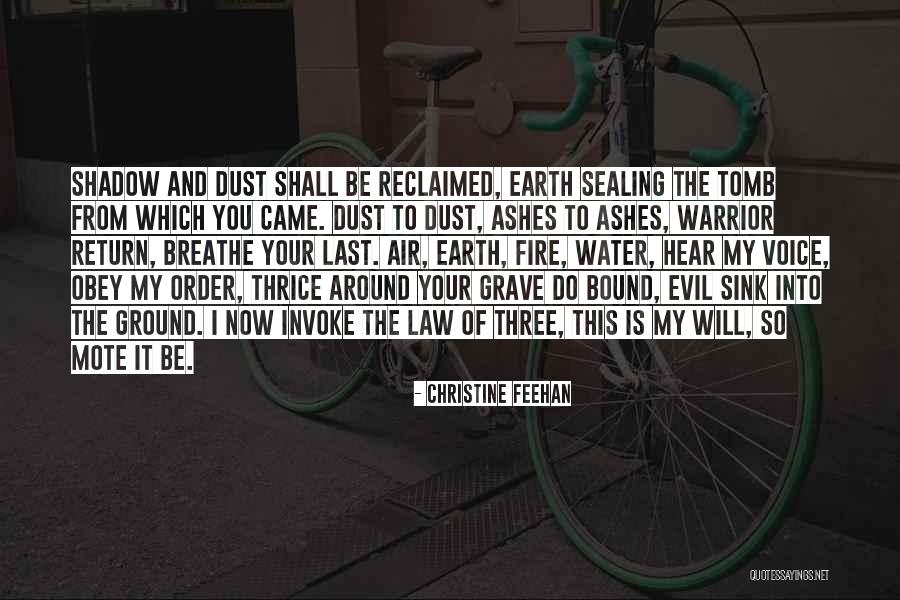 Grave Tomb Quotes By Christine Feehan Grave Tomb Quotes By Christine Feehan