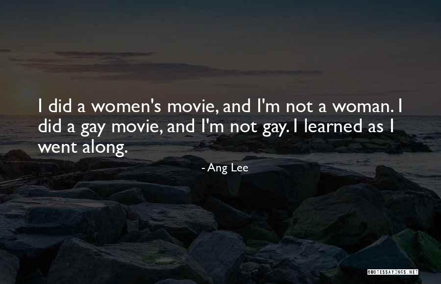 Graveaim Quotes By Ang Lee Graveaim Quotes By Ang Lee
