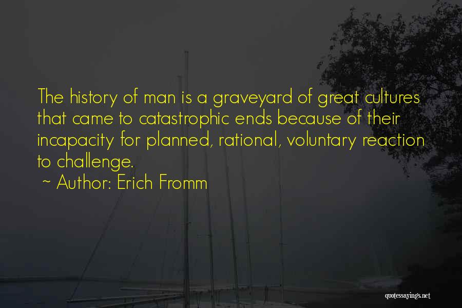 Graveyard Quotes By Erich Fromm