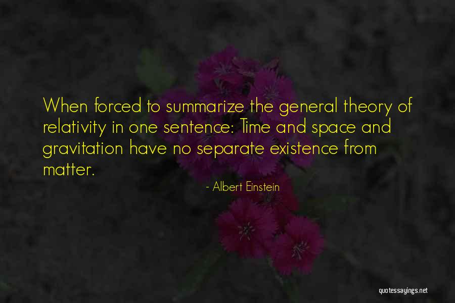 Gravitation Quotes By Albert Einstein