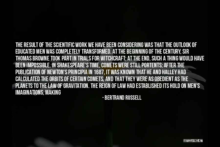 Gravitation Quotes By Bertrand Russell