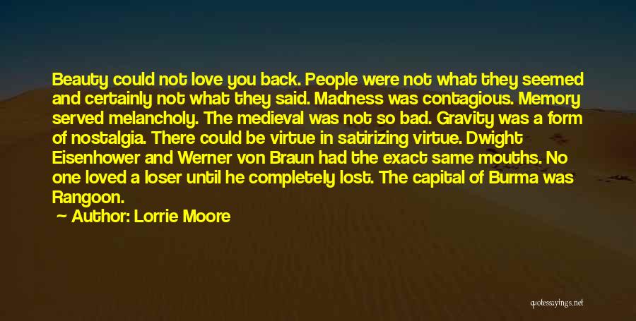 Gravity And Love Quotes By Lorrie Moore