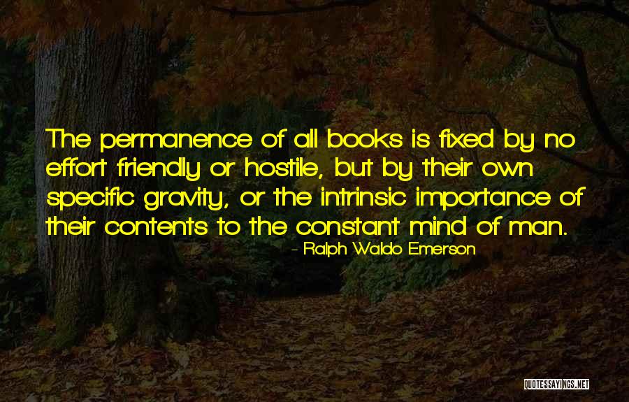Gravity Book Quotes By Ralph Waldo Emerson Gravity Book Quotes By Ralph Waldo Emerson