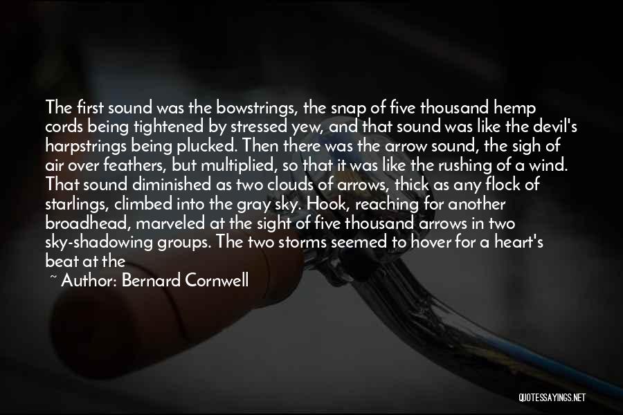 Gray Clouds Quotes By Bernard Cornwell