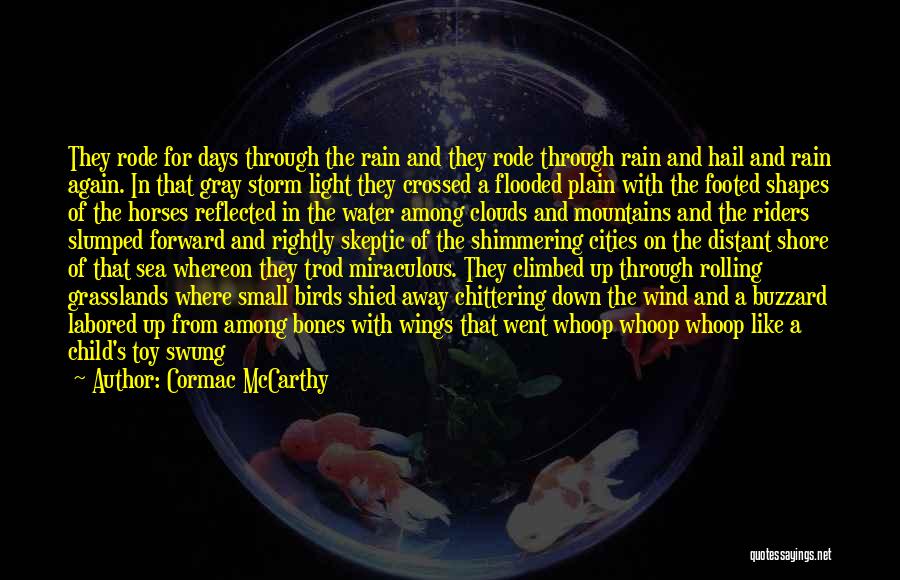 Gray Clouds Quotes By Cormac McCarthy