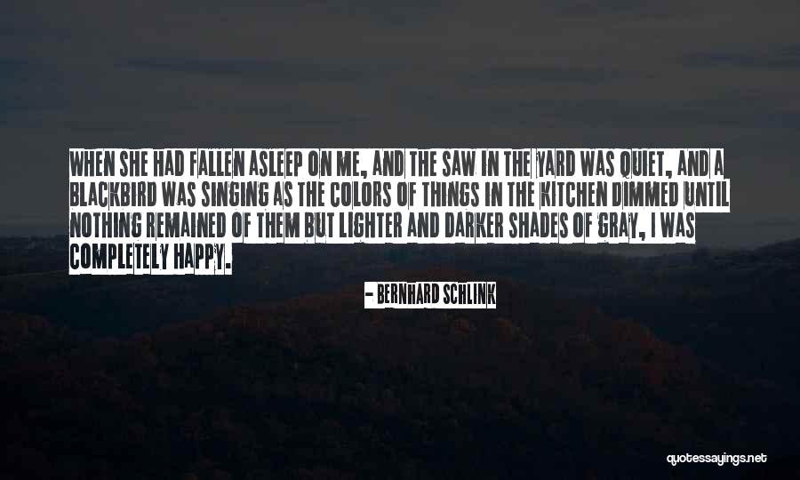 Gray Shades Quotes By Bernhard Schlink Gray Shades Quotes By Bernhard Schlink