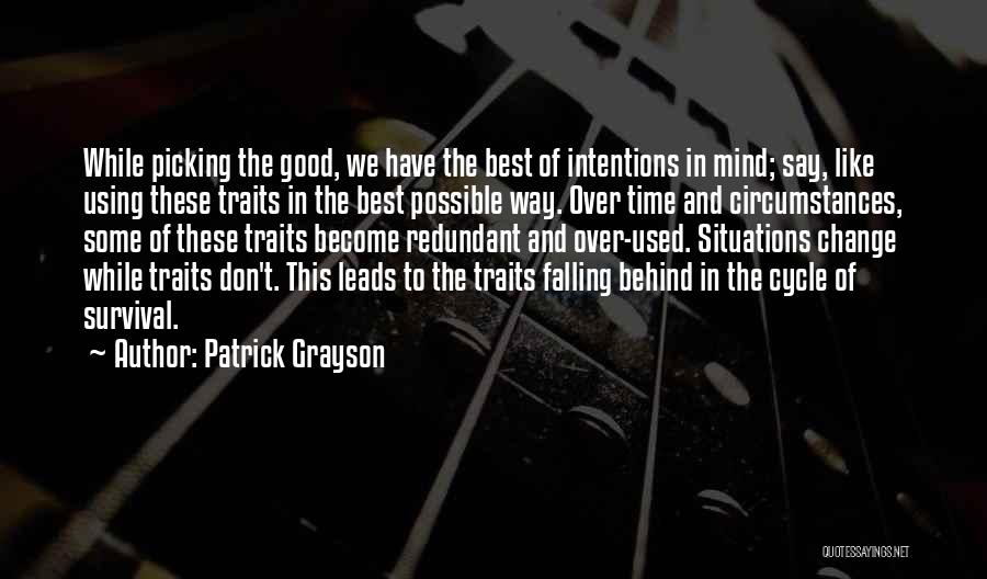 Grayson Quotes By Patrick Grayson