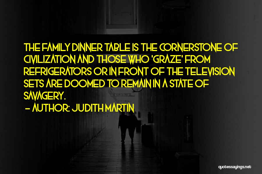 Graze Quotes By Judith Martin