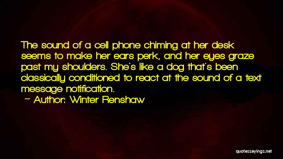 Graze Quotes By Winter Renshaw