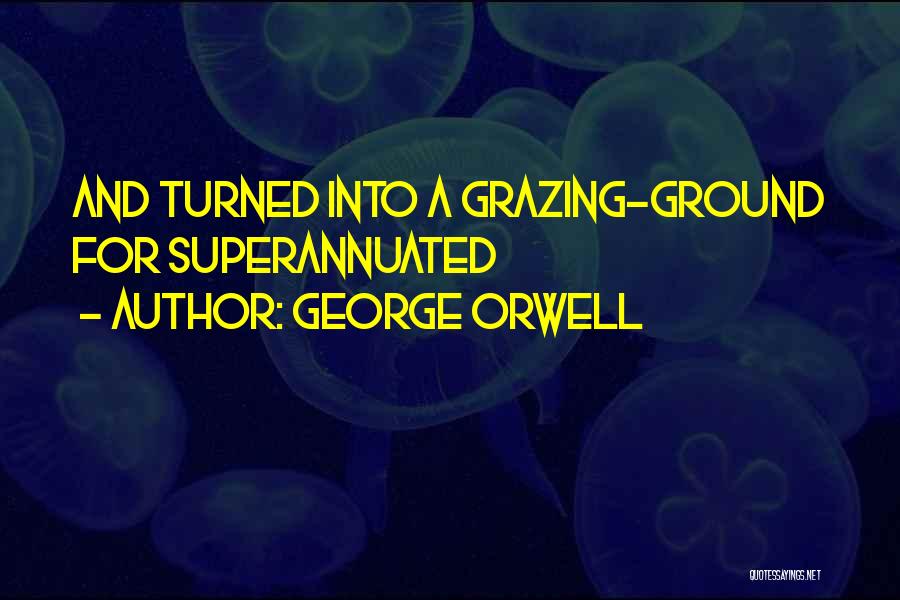 Grazing Cow Quotes By George Orwell