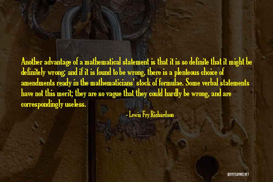 Grcs Lowering Quotes By Lewis Fry Richardson Grcs Lowering Quotes By Lewis Fry Richardson