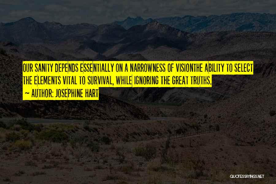 Great Ability Quotes By Josephine Hart