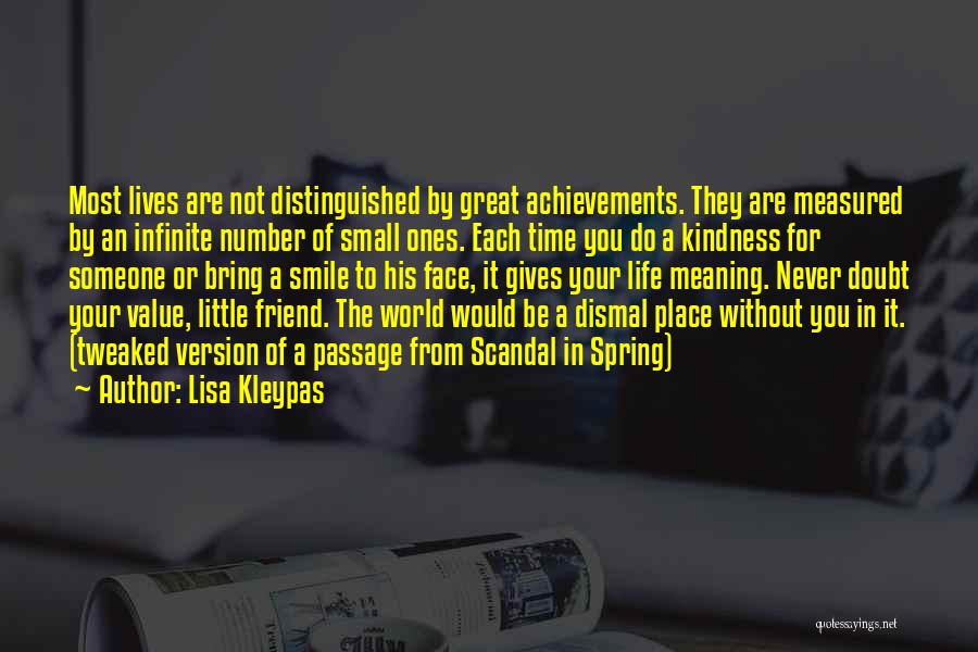 Great Achievements Quotes By Lisa Kleypas