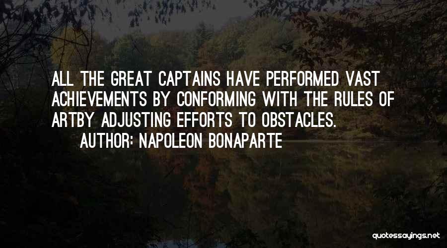 Great Achievements Quotes By Napoleon Bonaparte