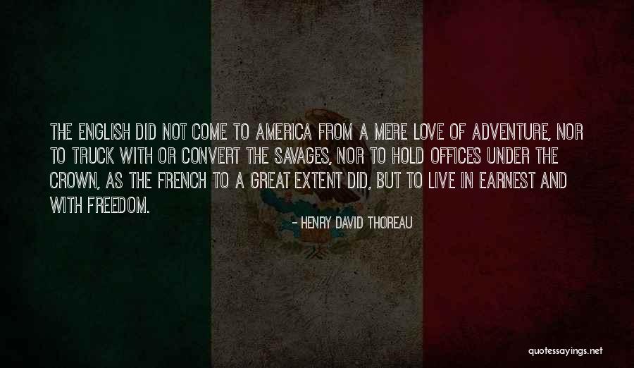 Great Adventure Quotes By Henry David Thoreau Great Adventure Quotes By Henry David Thoreau