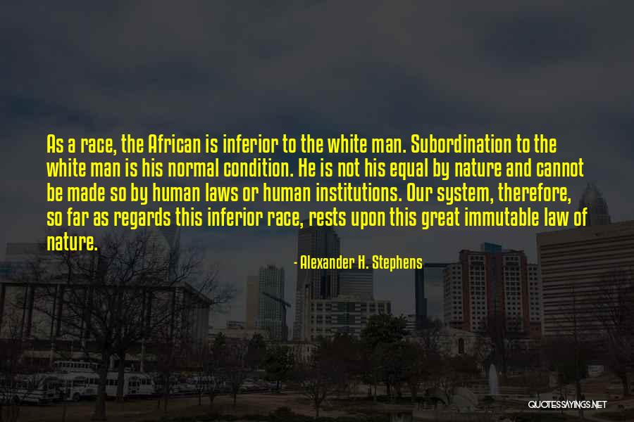 Great African Quotes By Alexander H. Stephens Great African Quotes By Alexander H. Stephens