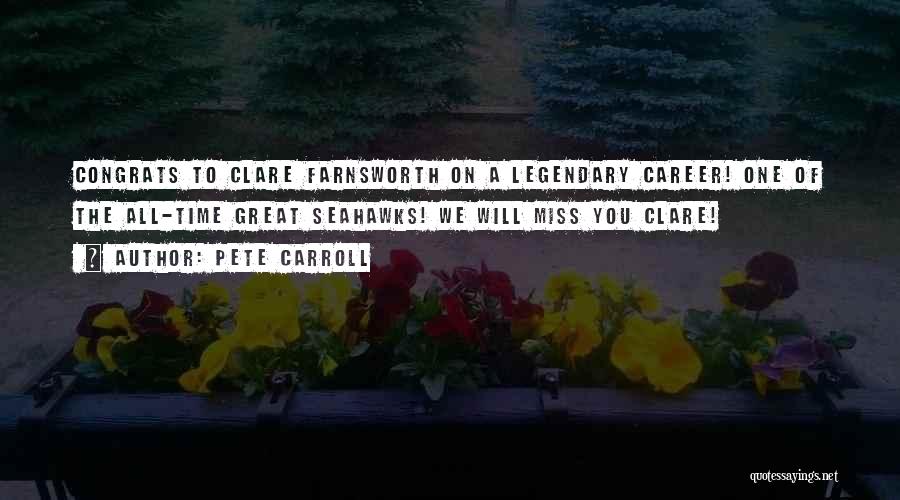 Great All Time Quotes By Pete Carroll Great All Time Quotes By Pete Carroll