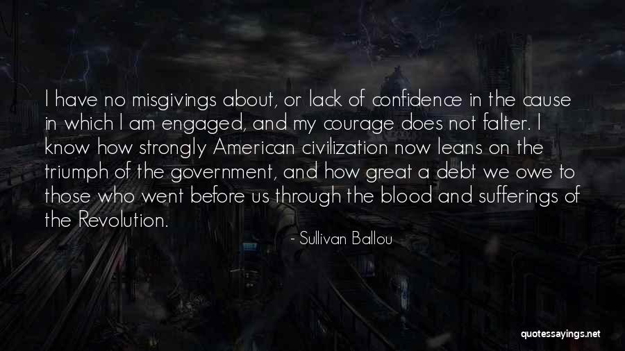 Great American Revolution Quotes By Sullivan Ballou