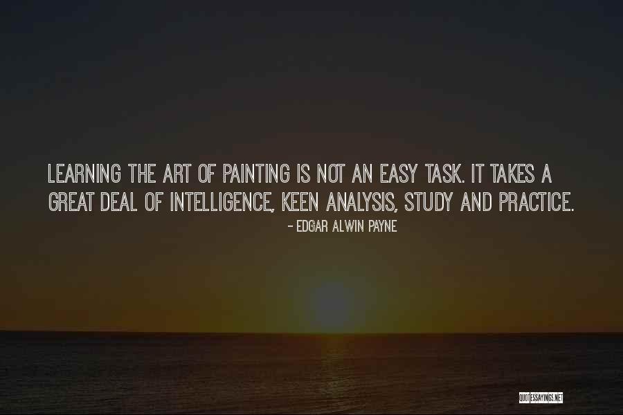 Great Analysis Quotes By Edgar Alwin Payne Great Analysis Quotes By Edgar Alwin Payne