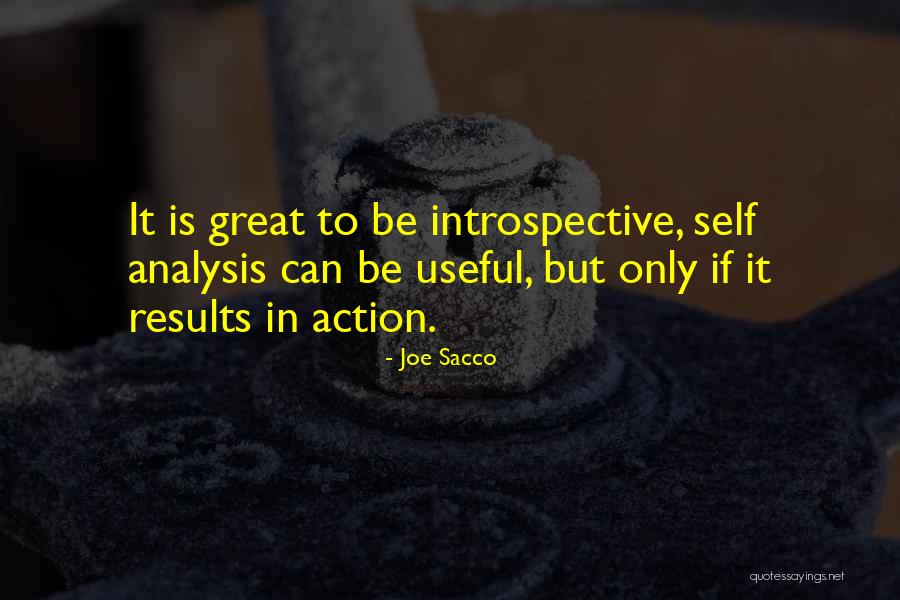 Great Analysis Quotes By Joe Sacco Great Analysis Quotes By Joe Sacco