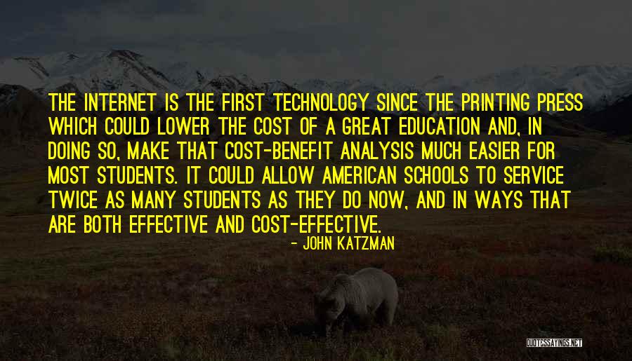 Great Analysis Quotes By John Katzman Great Analysis Quotes By John Katzman