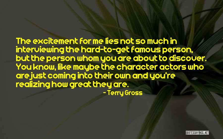 Great And Famous Quotes By Terry Gross Great And Famous Quotes By Terry Gross