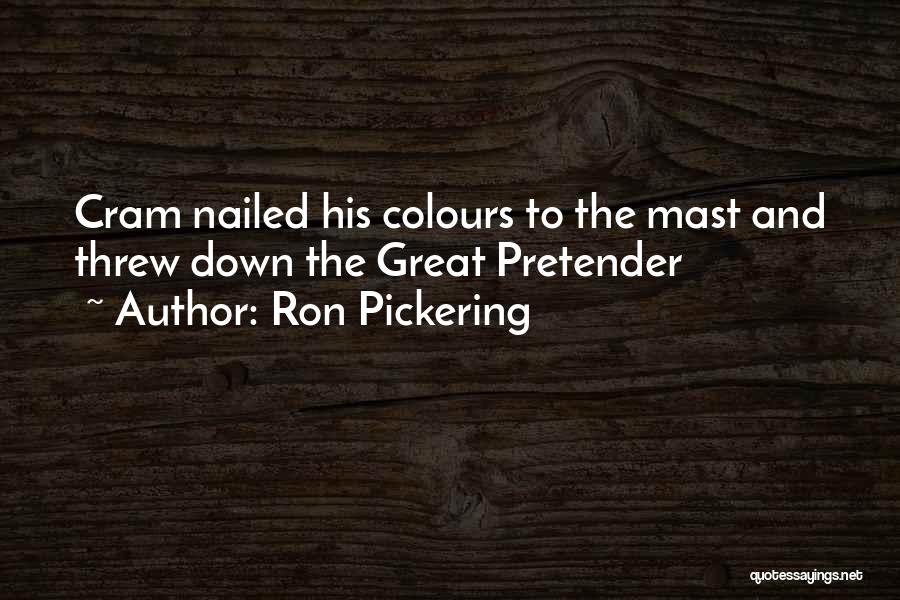 Great And Funny Inspirational Quotes By Ron Pickering