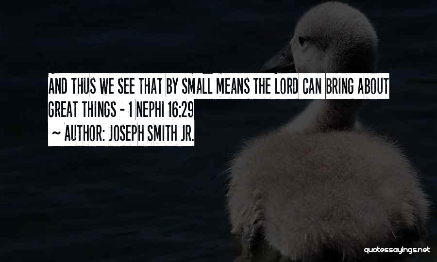 Great And Inspirational Quotes By Joseph Smith Jr.