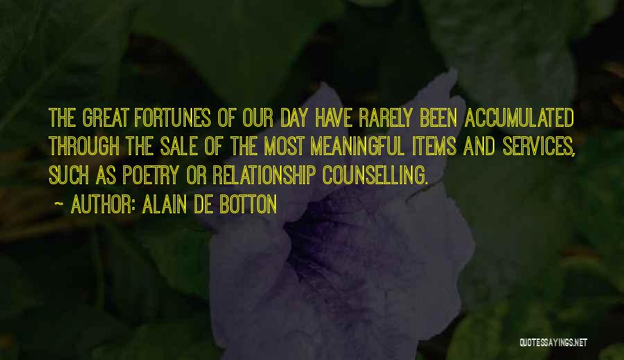 Great And Meaningful Quotes By Alain De Botton