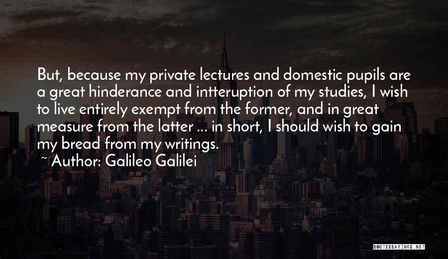 Great And Short Quotes By Galileo Galilei
