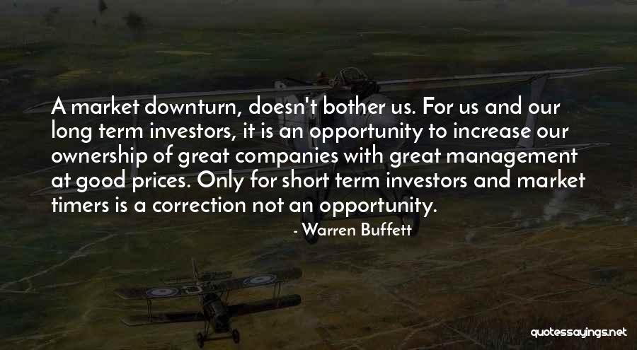 Great And Short Quotes By Warren Buffett