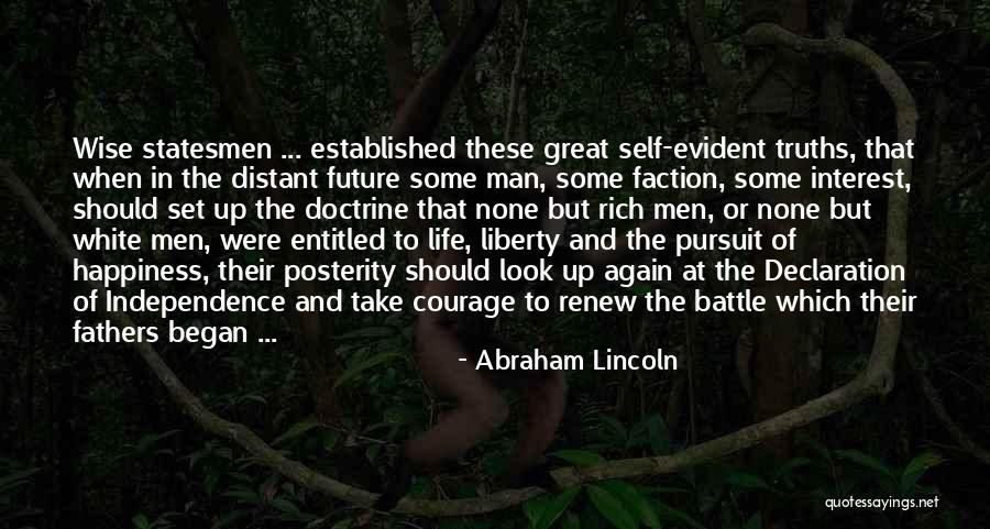 Great And Wise Quotes By Abraham Lincoln