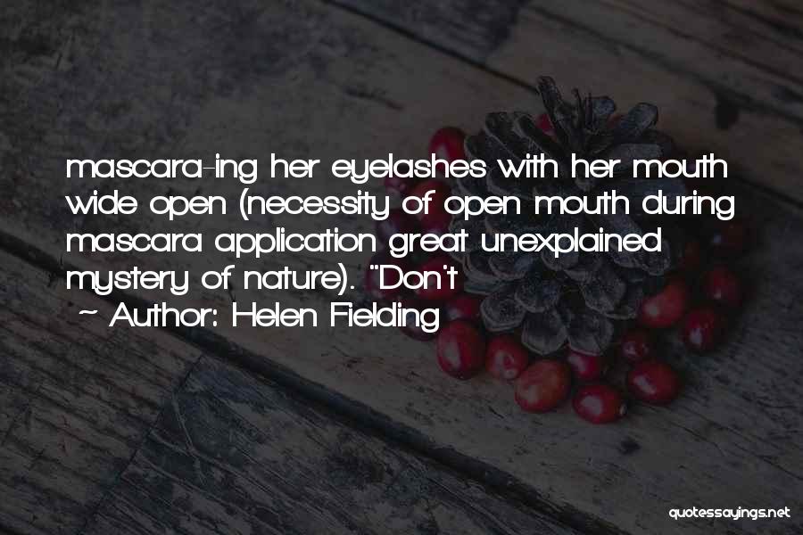 Great Application Quotes By Helen Fielding