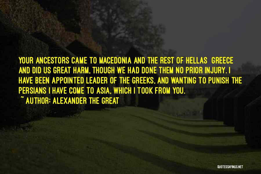 Great Asia Quotes By Alexander The Great