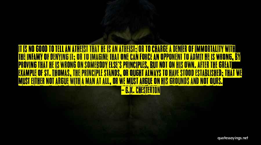Great Atheist Quotes By G.K. Chesterton Great Atheist Quotes By G.K. Chesterton